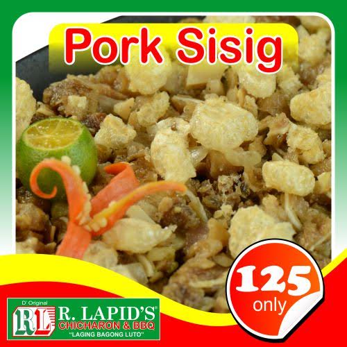 Tikman ang napakasarap na R. Lapid´s Pork Sisig